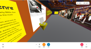 Undergraduate capstone project - virtual exhibit of jazz history